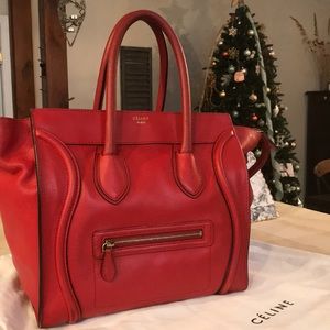 More pictures of Celine red mini